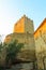 The tower of the medieval castle of Peratallada. Catalonia, Spain