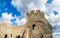 Tower of the medieval Neamt Citadel in Romania