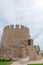 The tower of the Moor or Cabo Cervera at Cabo Cervera in Torrevieja, Alicante. Valencian Community. Spain. Europe. July 15, 2021