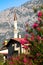 Tower of mosque Kemer Merkez Cami