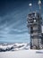 A tower at Mount Titlis, Switzerland.