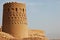 Tower of the Narin Qal`eh in the town of Meybod, Iran.