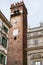 Tower near Piazza delle Erbe i Verona