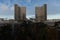 Tower of the new national library F. Mitterand at Paris