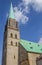 Tower of the Nikolai church in Bielefeld