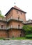 The tower of Nikolay Copernicus on an overcast day. Frombork, Poland