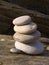 Tower of pebbles