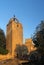 Tower of Peratallada in emporda,