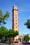 Tower of Perdigones in Resolana Street, Seville, Andalusia, Spain