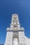 Tower of Perissa church, Santorini. Greece.