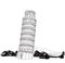 Tower of Pisa with landscape hand drawn illustration. Leaning Tower of Pisa, world heritage in Pisa, Tuscany, Italy