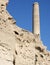 Tower on the pumice cliffs of Vlychada Beach