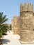 Tower of Ribat (fortress) in the town of Sousse.