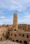 Tower of ribat in monastir, tunisia