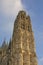 Tower of the roman catholic cathedral of Rouen, France
