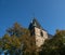 Tower of the Saint Aegidii church of the german city Quedlinburg