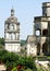 The tower Saint Antoine seen from the garden of the residence of the royal city of Loches