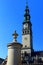 Tower of the sanctuary in Czestochowa.