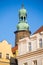 Tower of St. Erasmus and Pancras` church in Jelenia gora