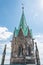 Tower of the St Lorenz church in Nuremberg, Germany