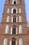 Tower of St. Mary\'s Basilica on Main Market Square, Krakow, Poland