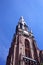 The tower of St. Mary\\\'s Church in Chojna (German: Marienkirche) - one of the largest Gothic churches in Poland.