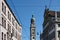 Tower of St. Peter and townhall in Augsburg