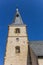 Tower of the Stadtkirche church in the historic center of Rheda