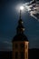 Tower of the Stiftskirche at Night