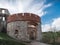 The tower of the Tenczyn castle with the entrance gate