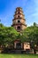 The Tower of Thien Mu Pagoda in Hue, Vietnam