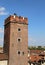 Tower of Torment in Piazza delle Erbe in Vicenza in Italy