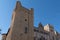 Tower town center narbonne city hall in south france