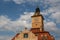 Tower of the town hall in the historic centre of Brasov