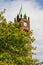 Tower of Town Hall in Londonderry. Northern Ireland