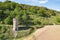 Tower in the vineyards in Rheinhessen/Germany