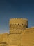 Tower in the wall around Dowlat Abad Garden, Yazd Iran
