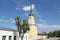 The tower of the wall of the New Golutvin Monastery, the date of the foundation of the XIX century. Kolomna Kremlin. Kolomna. Russ