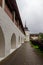 Tower and wall in Vvedensky Tolga convent in Yaroslavl, Russia