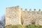 Tower and walls of castle Castello di Padenghe