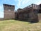 The tower and walls of the medieval castle of Soncino - Cremona