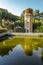 Tower of Water, old deposit of the park, Can Soley Badalona Barcelona, Spain