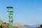 Tower of a well extraction of a mine, Spain