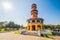 Tower Withun Thasana Sage Lookout in Bang Pa-In Royal Palace Summer Palace in Ayutthaya Province, Thailand