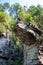 Towering cliff in Quechee Gorge, Vermont, USA