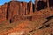 Towering cliffs of the South West desert