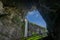 A towering elevator at Wulong Krast National Geology Park, Chongqing, China