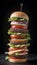 Towering Inferno Burger