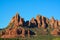 Towering landscape in Sedona Arizona