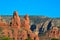 Towering landscape in Sedona Arizona